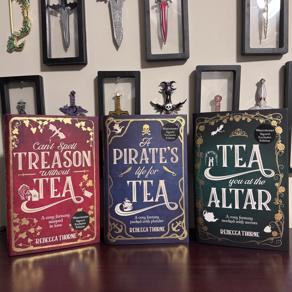 Waterstones | UK | Tomes & Tea Series 1-3 | Rebecca Thorne